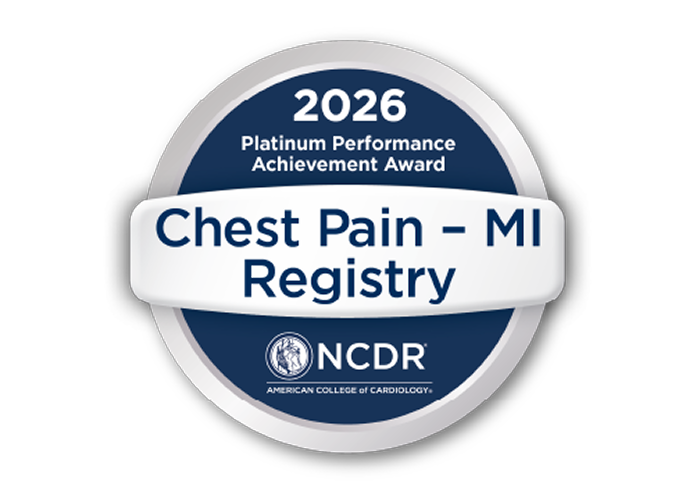 American College of Cardiology - Chest Pain&ndash;MI Registry&reg; Logo