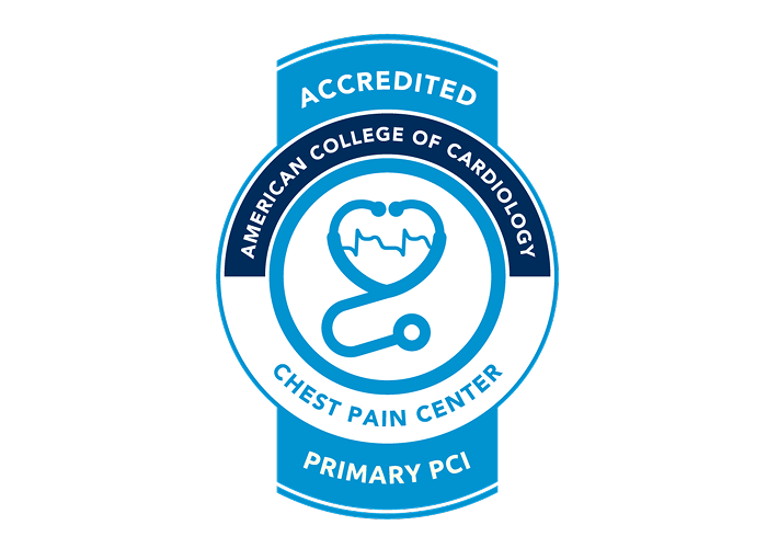 American College of Cardiology Chest Pain Center Logo